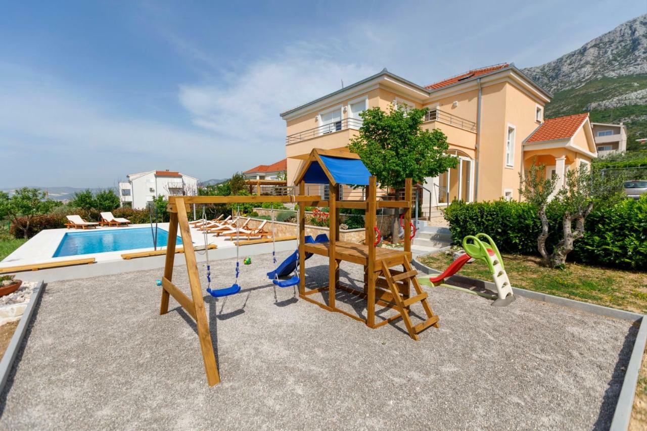 Luxury Villa Castrum Kaštela Exteriör bild